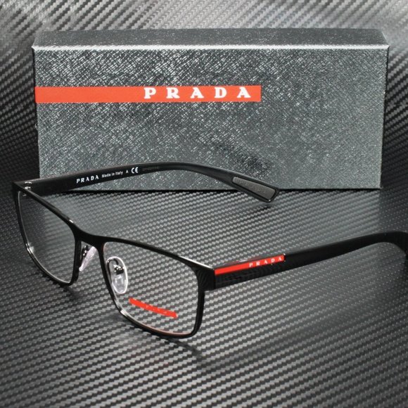 Prada Men's Black Eyeglasses! - Picture 1 of 4